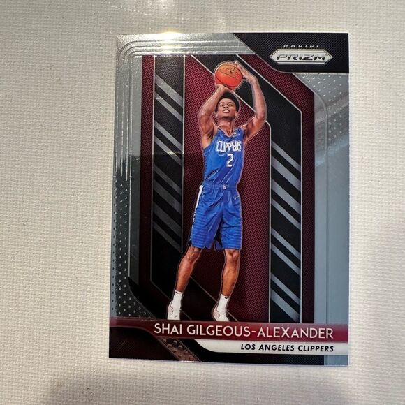 Panini Blue and Red rook shai gilgeous-Alexander prizm mint condition - Picture 1 of 3